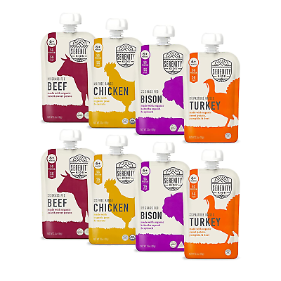 6 Months Baby Food Pouches Puree Made With Ethically Sourced Meats amp; Organic Ve $47.95