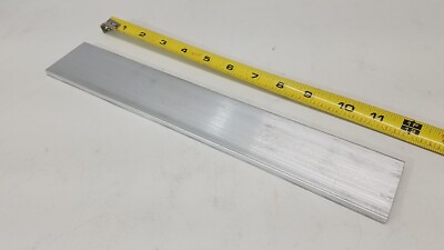 6061 Aluminum Flat Bar 1 4quot; x 2quot; x 12quot; long Solid Stock Plate Machining $12.39