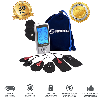 TENS Unit Muscle Stimulator Electric Massager Rechargeable 24 Massage Modes $29.99