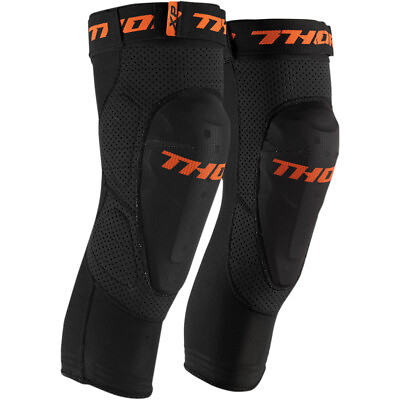 Thor MX Motocross COMP XP Knee Guard Set Black SM MD $43.24