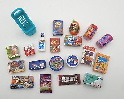 #ad ZURU SURPRISE Mini Brands Mixed Series Grocery Food Candy Toys Mixed Lot Of 19 $19.79