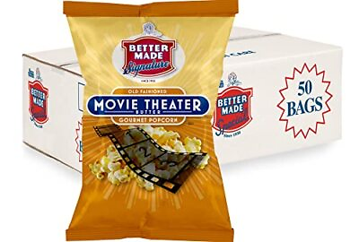 #ad #ad Hot Popcorn Cheese Better Made Special Flavored Case Of 50 Movie Theater $63.51