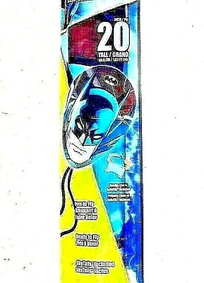 NEW 1ct BATMAN 20quot; Poly Face Kite Skytail amp; Line X KITES DC Studios Super Hero $8.95
