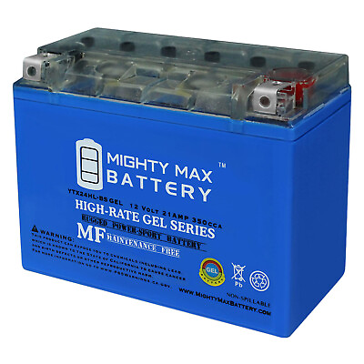 #ad Mighty Max YTX24HL BS 12V 21AH GEL Battery for Arctic Cat Prowler 650 2006 2010 $69.99