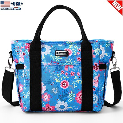 Women Large Warm Lunch Box for Food Storage Tote Water Resistant Ice Cooler US $18.99