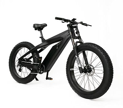#ad #ad Electric Bikes for Adults 48V 1000W Motor 28MPH Carbon Fibre Ebike ALL BLACK US $2559.00