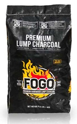 #ad FOGO FB8 8.8 Lb Premium Hardwood Lump BBQ Charcoal $29.99