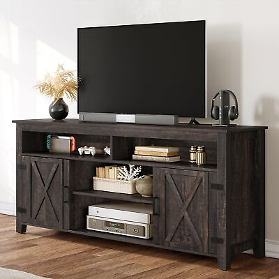 #ad TV Stand Cabinet for 65 60 55 inch Entertainment Center TV Media Console Table $129.99