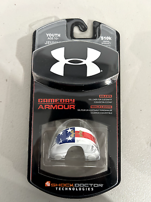 #ad Under Armour Shock Doctor GameDay Pro Mouth Guard USA Red White Blue Youth10 $14.99