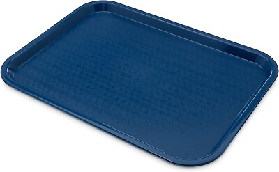 #ad #ad CT121614 Café Standard Cafeteria Fast Food Tray 12quot; X 16quot; Blue $6.45