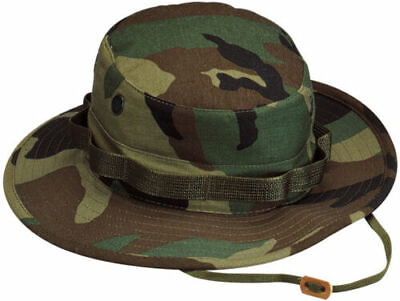 Rothco Tactical Military Camo Bucket Wide Brim Sun Fishing Boonie Hat $16.99