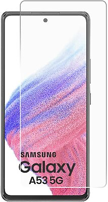 For Samsung Galaxy A53 5G HD Clear 9H Guard Tempered Glass Screen Protector $3.39