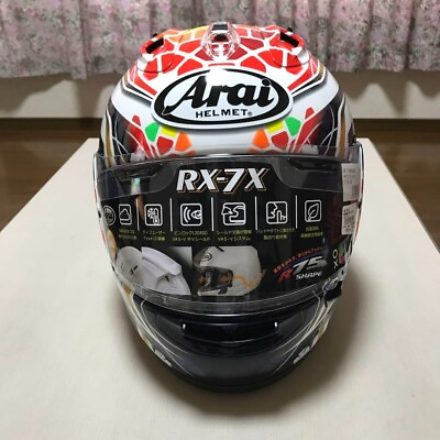 #ad #ad Arai Full face helmet RX 7X NAKAGAMI GP2 Corsair X RX 7V SNELL M2020D unused JP $698.50