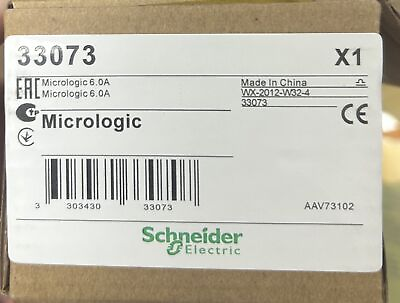 #ad New In Box Schneider Electric Trip Unit Micrologic 6.0A LSIG Schneider 33073 $935.00