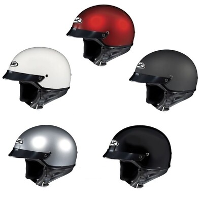 #ad 2024 HJC CS 2N Street Half Face Motorcycle Helmet Pick Size amp; Color $79.99
