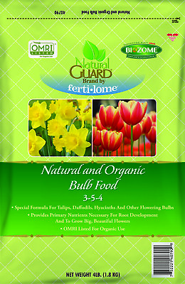 #ad Fertilome Natural Guard Natural and Organic Bulb Food 3 5 4 4lbs $13.17