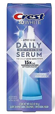 #ad Crest 3D Daily Whitening Serum Apply amp; Go Advanced Enamel White Exp. 10 31 2024 $8.89