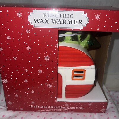 SPECIAL DELIVERY Christmas Tree Christmas Camper Electric Wax Warmer New In Box $34.99