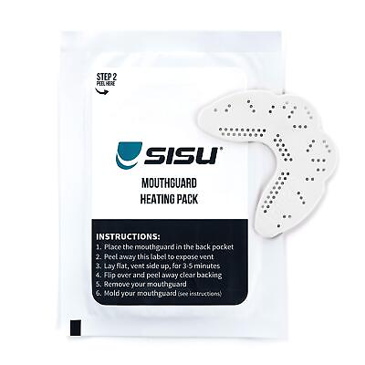 SISU Mouth Guards Max 2.4mm Custom Fit Sports Mouthguard and Molding Heat Pack $35.48