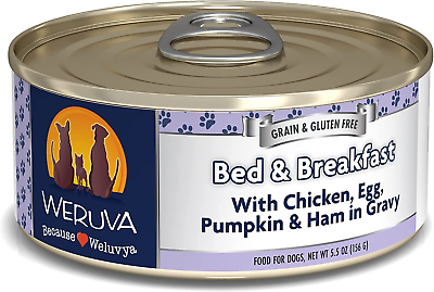 #ad Classic Dog Food Bed amp; Breakfast with Chicken Egg Pumpkin amp; Ham in Gravy 5.5 $90.99