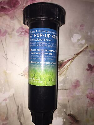 #ad Orbit 4quot; Full Pattern Spring Loaded Pop Up Sprinkler with Brass Nozzle L $8.99