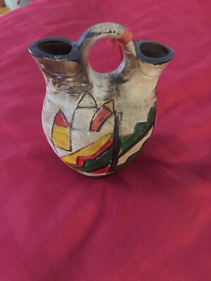 Vintage Native Indian Painted Pottery For Display $10.00