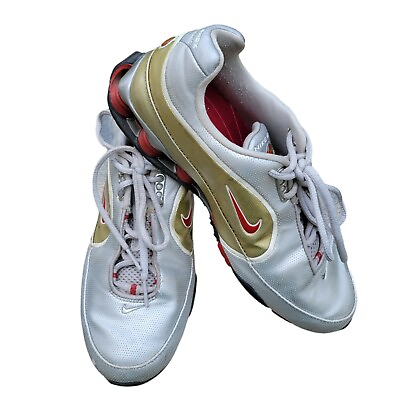 Nike Shox Electric Women#x27;s Size 8.5 Shoes Gray Red Athletic Training Sneakers. $21.99