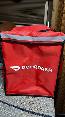Doordash Insulated Delivery Backpack Thermal Cooler Food Bag $49.88