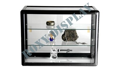 Glass Countertop Display Case Store Fixture Showcase with front lock SC KDTOP BK $160.00