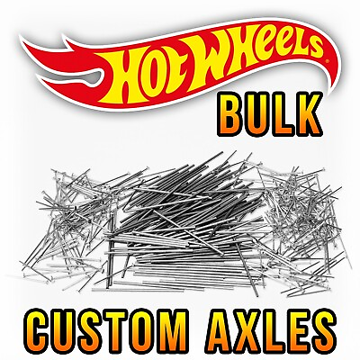 #ad #ad 1 64 Scale Custom Adjustable BULK AXLES Real Rider Wheels Rims Tire Hot Wheel $8.99