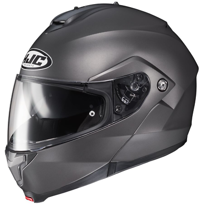 #ad HJC Helmets C91 Helmet Semi Flat Titanium Size 5XL $166.49