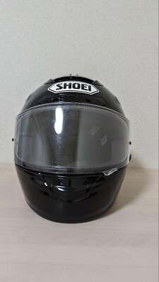 #ad SHOEI X Twelve X 12 Full Face Helmet L Black 2013 Used from Japan $334.80
