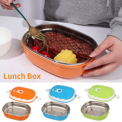 #ad Portable Thermal Insulated Hot Food Container Warmer Lunch Box Kids Adult School $15.75