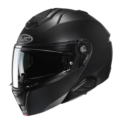 #ad #ad Motorcycle Helmet Modular HJC I91 Matt Black Matt 154370 $293.02