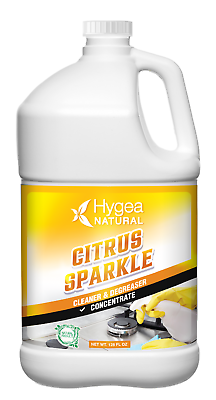 #ad Citrus Sparkle Natural Cleaner and Degreaser Concentrated Gallon 128 oz $37.99