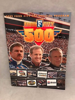 #ad #ad Food City 500 2005 Race Program Mark Martin Rusty Wallace Terry Labonte $10.09
