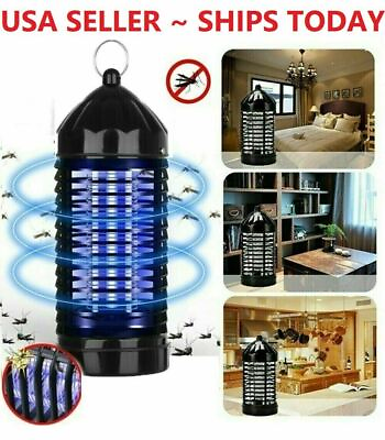 Electric UV Mosquito Killer Lamp Outdoor Indoor Fly Bug Insect Zapper Trap $11.98