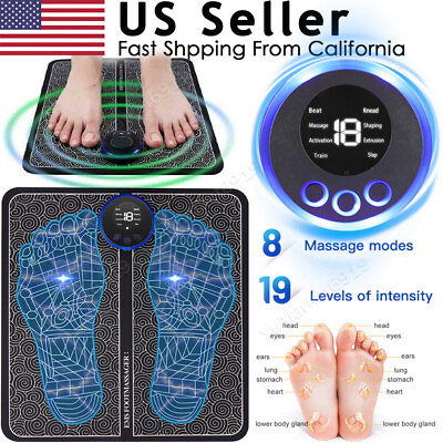 Electric USB Foot Massager Leg Reshaping Deep Kneading Muscle Pain Relax Machine $6.59