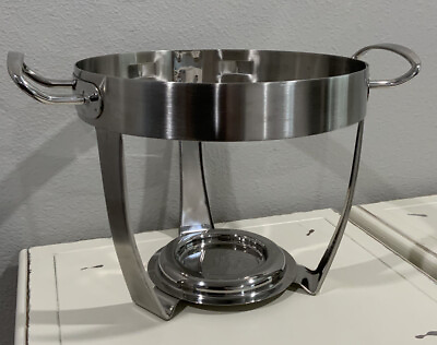 #ad TRAMONTINA 3QT. Chafing DISH 18 10 Stainless Steel Replacement STAND ONLY $15.98