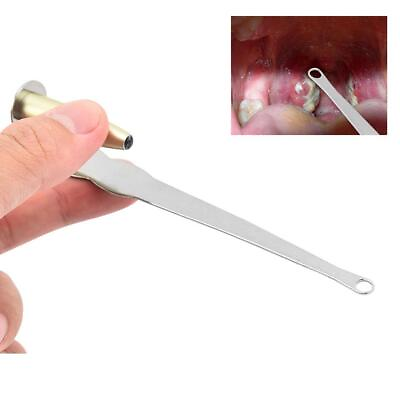 LED Light Remover Mouth Cleaning Care Tools Tonsil Stone Remover Tool $2.51