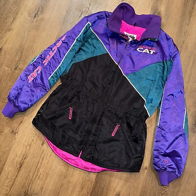 #ad Arctic Cat Coat Snowmobile Racing Womens XL Legacy Jacket Inuslated Snow Ski VTG $55.79