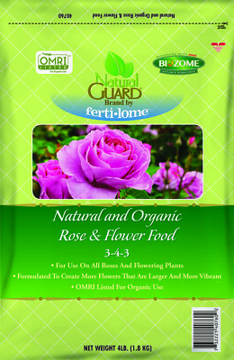 #ad Fertilome Natural Guard Natural and Organic Rose and Flower Food 3 4 3 4lbs $10.54