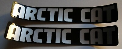 #ad 2 VINTAGE N.O.S. ARCTIC CAT SNOWMOBILE DECALS RARE NEW 1quot; X 6quot; $24.99