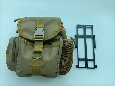 Brown Portable bag Side plate Rails Bracket Stand yaesu FT 817ND ft 818nd HF $69.00