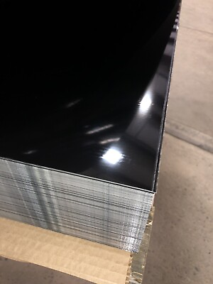 #ad 4#x27; x 8#x27; Black Aluminum Sheet Flat .030” Thick Painted $238.50