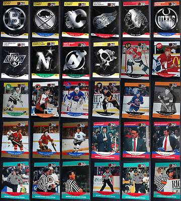 1990 91 Pro Set Hockey Cards Complete Your Set U You Pick From List 557 705 $0.99