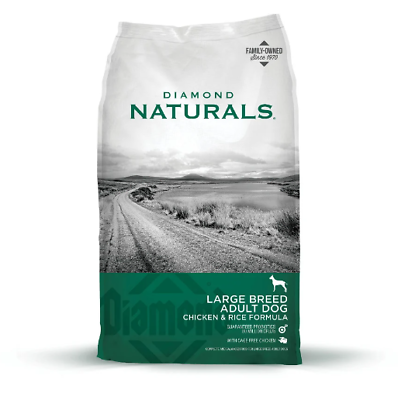 Diamond Naturals Large Breed Adult Chicken Rice Formula Dry Dog Food40lb $34.99