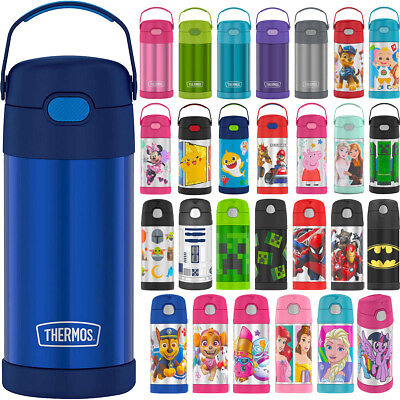 Thermos 12 oz. Kid#x27;s Funtainer Vacuum Insulated Stainless Steel Water Bottle $18.79