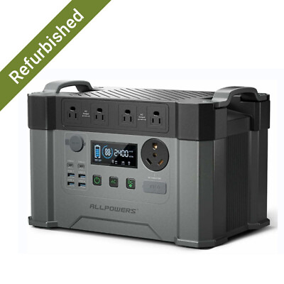 ALLPOWERS 2400W Portable Power Station Solar Generator 30A RV for Home Backup $799.00