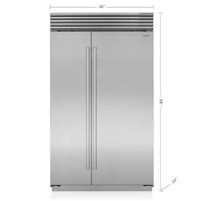 #ad #ad Sub Zero CL4850SID S P 48quot; Classic Side by Side Refrigerator Freezer with $11084.00